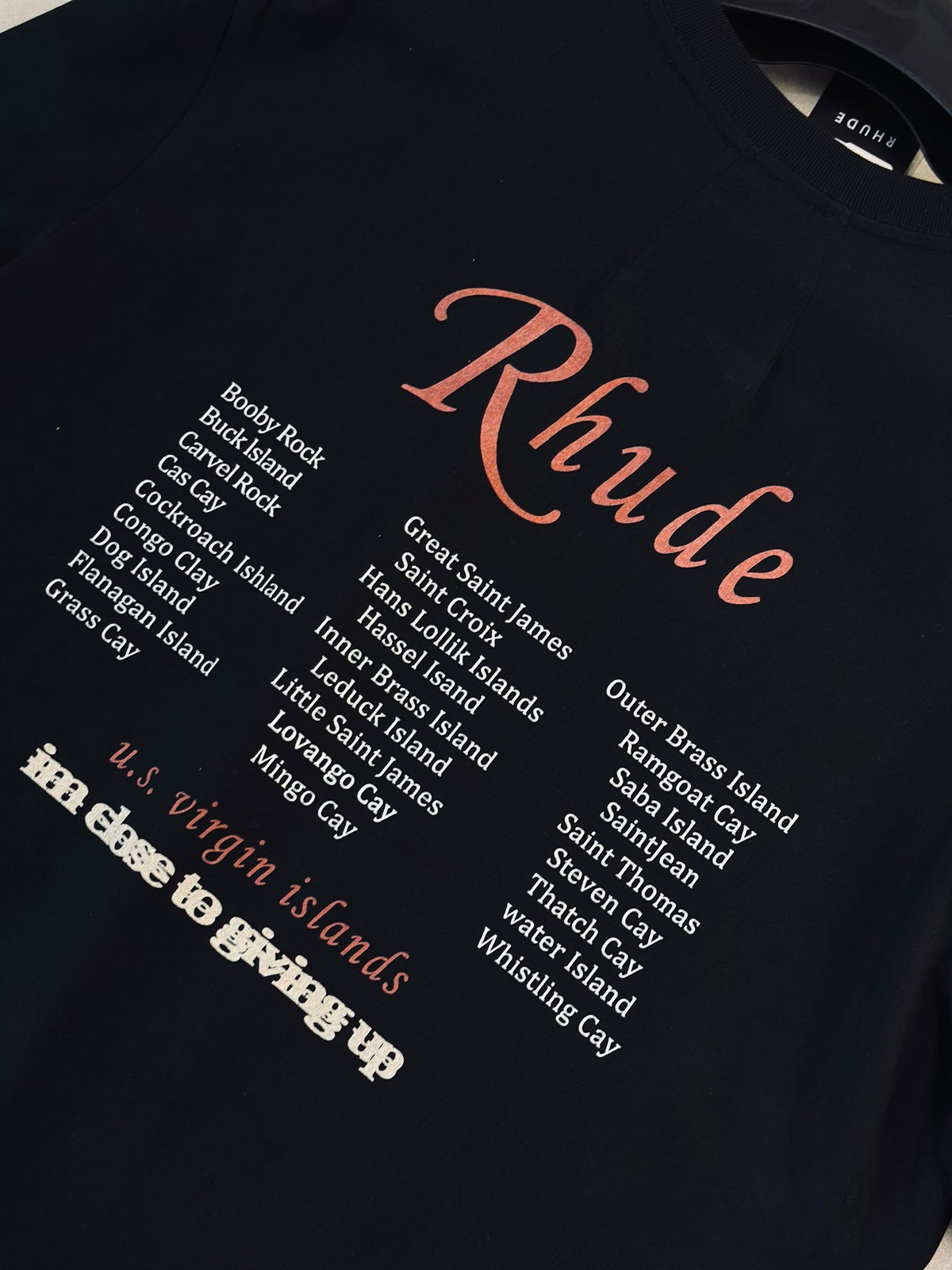 CAMISETA OVERSIZE RHU NEGRA TEAM REGATTA