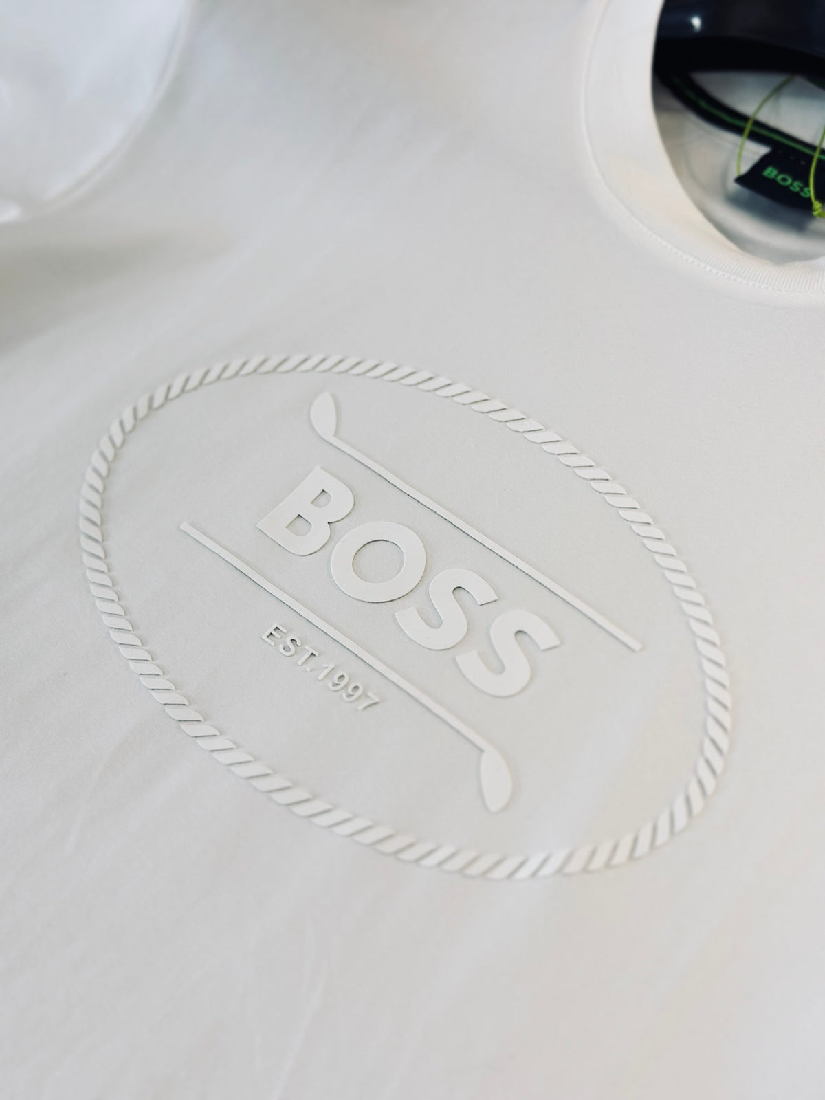 CAMISETA SLIM BOS BLANCA EST. 1997