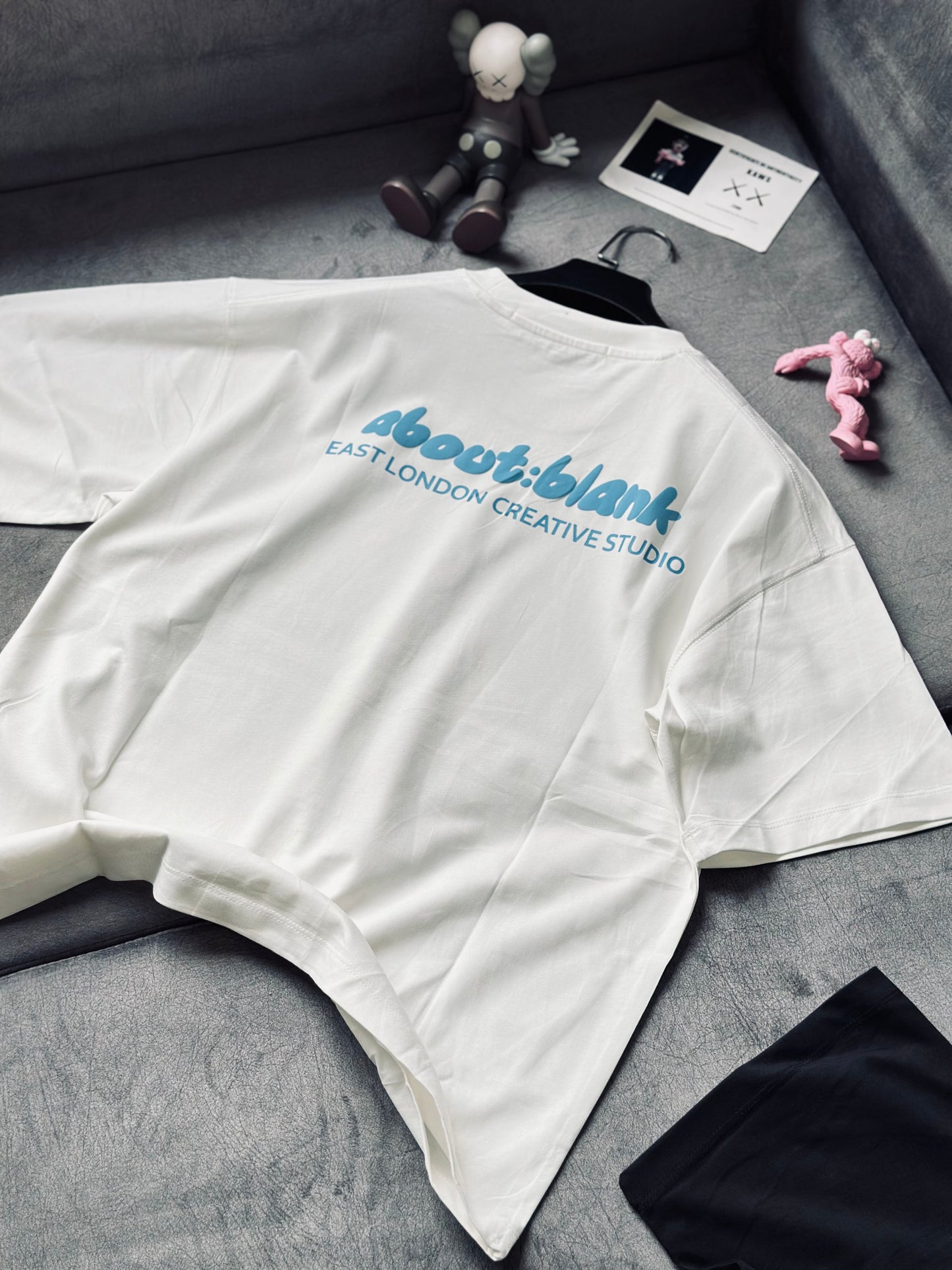 CAMISETA OVERSIZE ABO BLANCA CREATIVE STUDIO