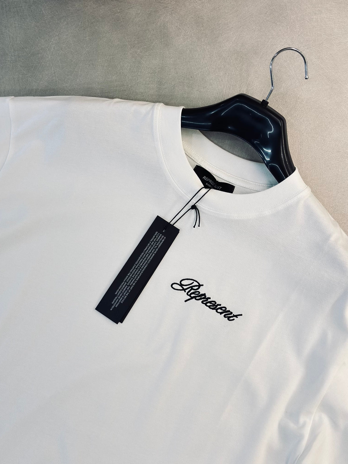 CAMISETA OVERSIZE REP BLANCA TEJIDO REP