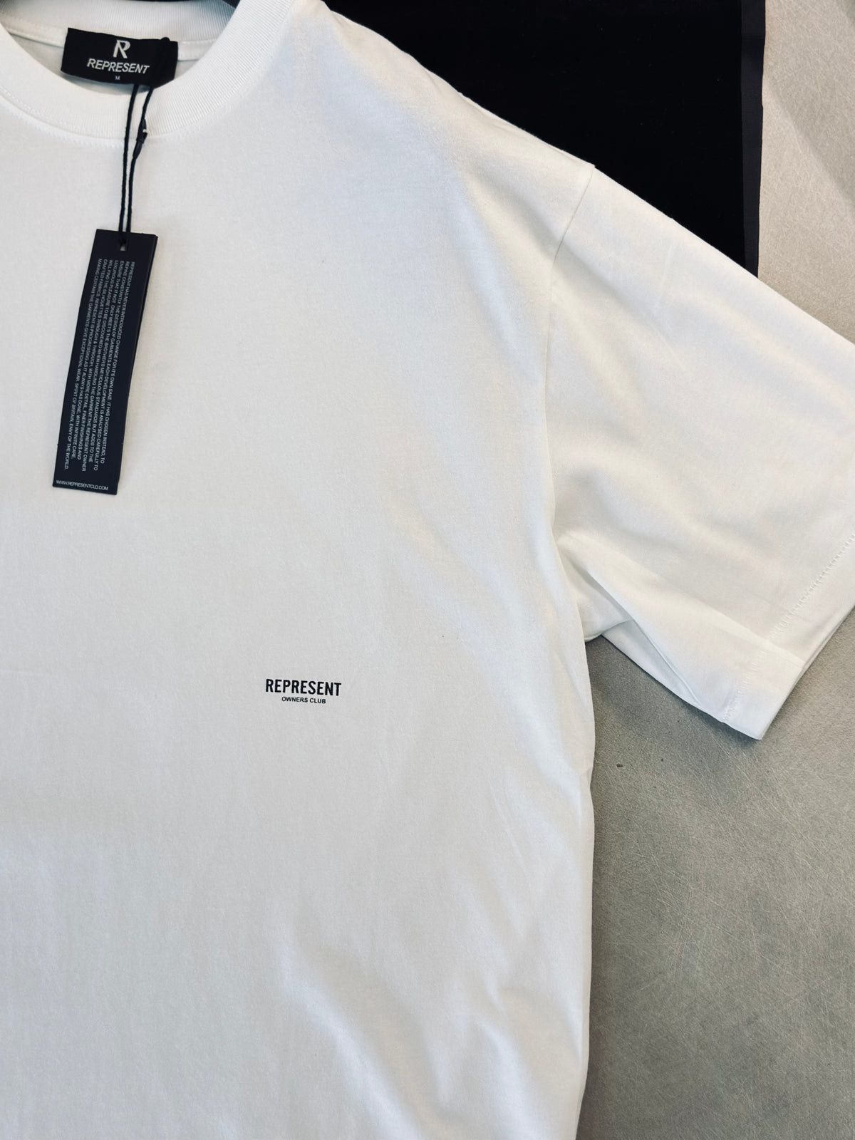 CAMISETA OVERSIZE REP BLANCA BASICA