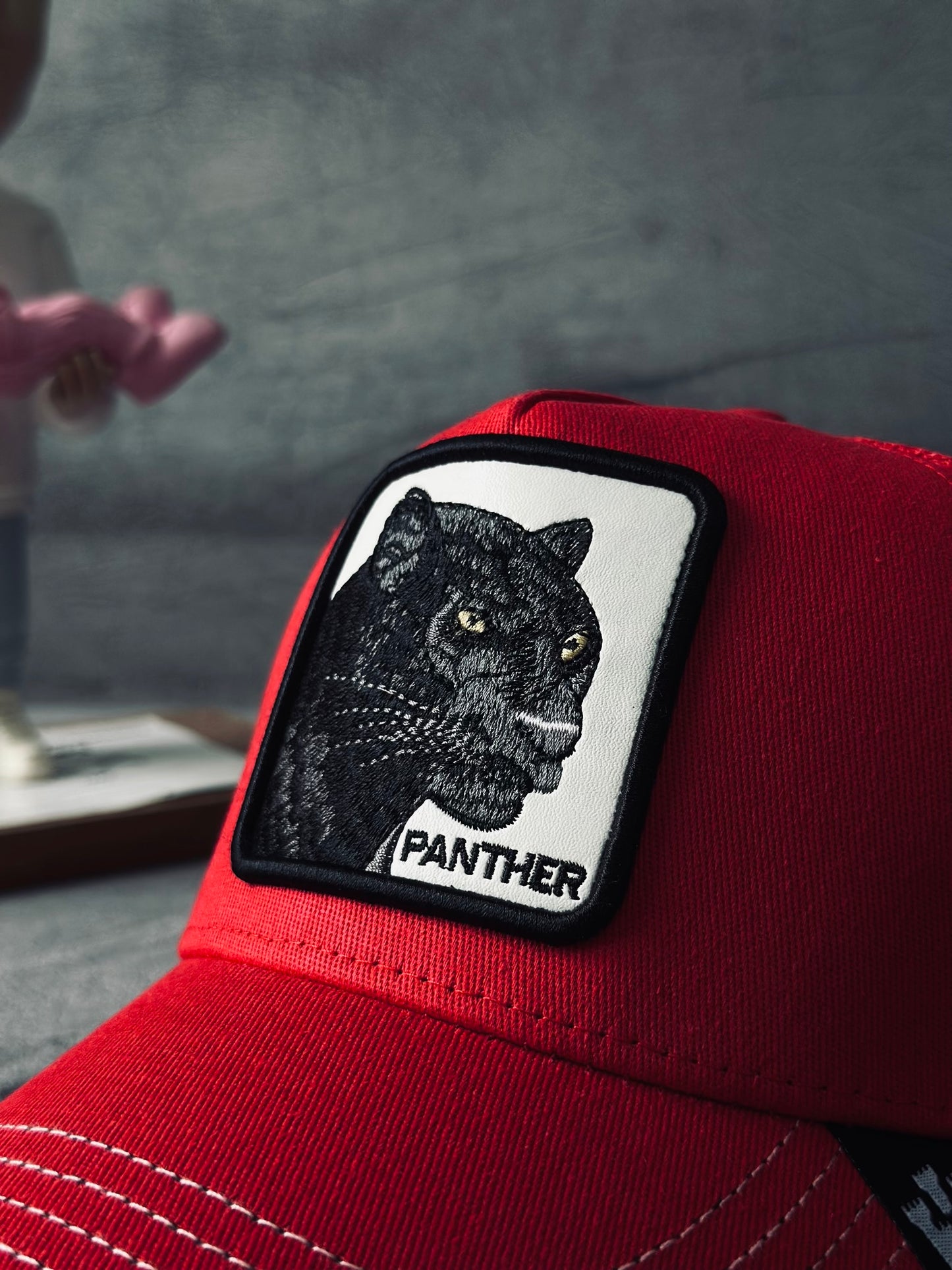 GORRA PREMIUM GOO ROJA PANTERA