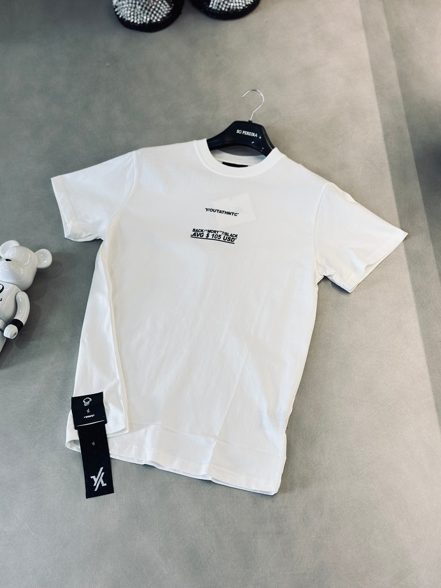 CAMISETA SLIM YOU BLANCA BACK MORY