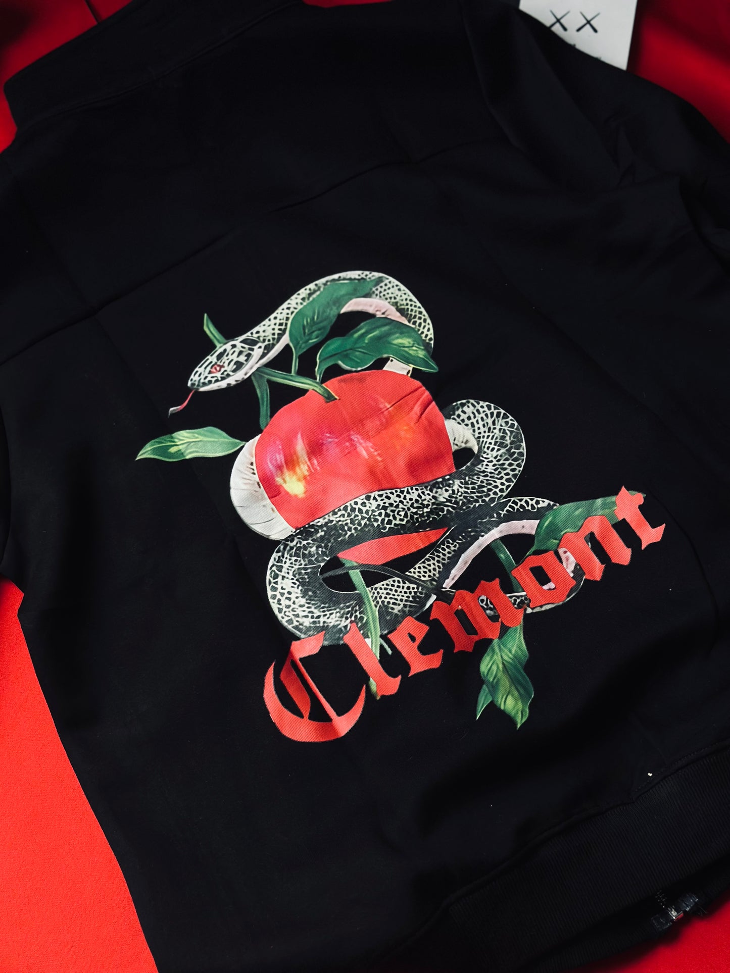 CHAQUETA CLE NEGRO CULEBRA MANZANA