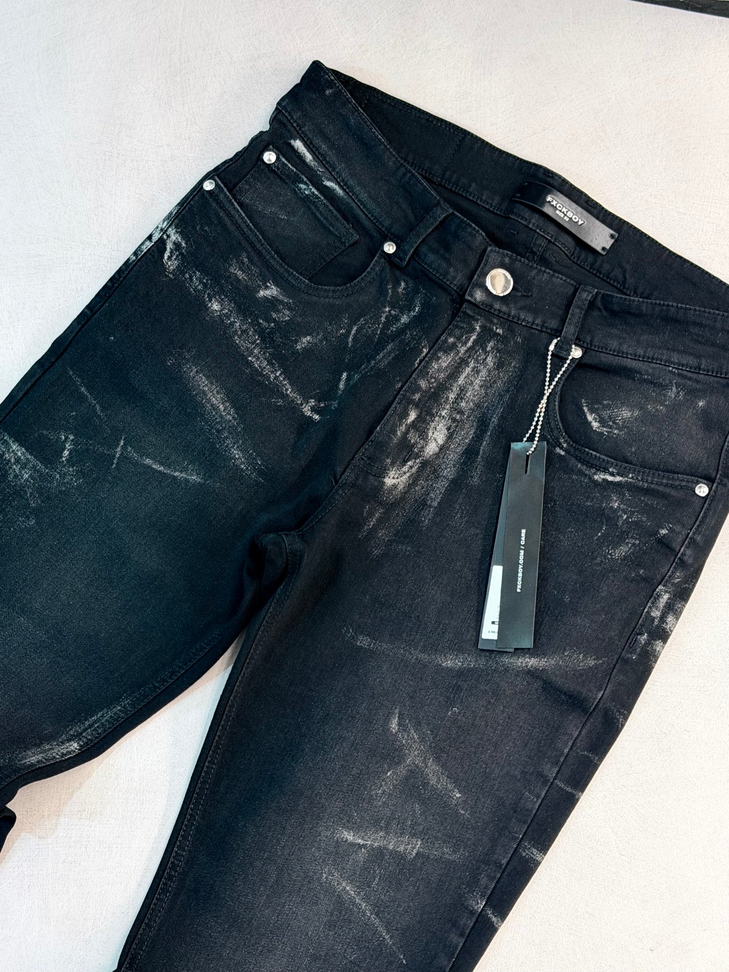 JEAN FXC SKINNY NEGRO SARGA