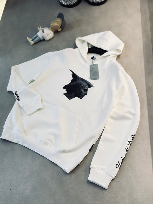 HOODIE UND BLANCO ROSTRO FRONTAL