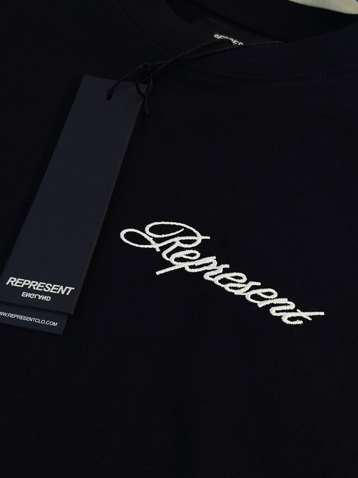 CAMISETA OVERSIZE REP NEGRA TEJIDO REP