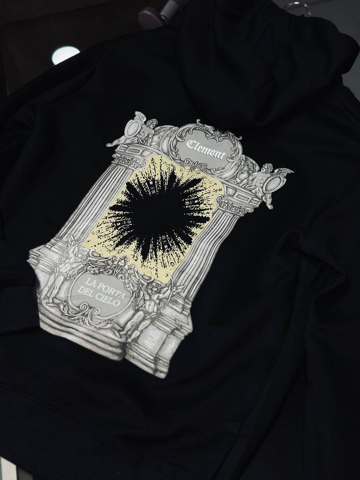 HOODIE CLE NEGRO MARCO CAFÉ