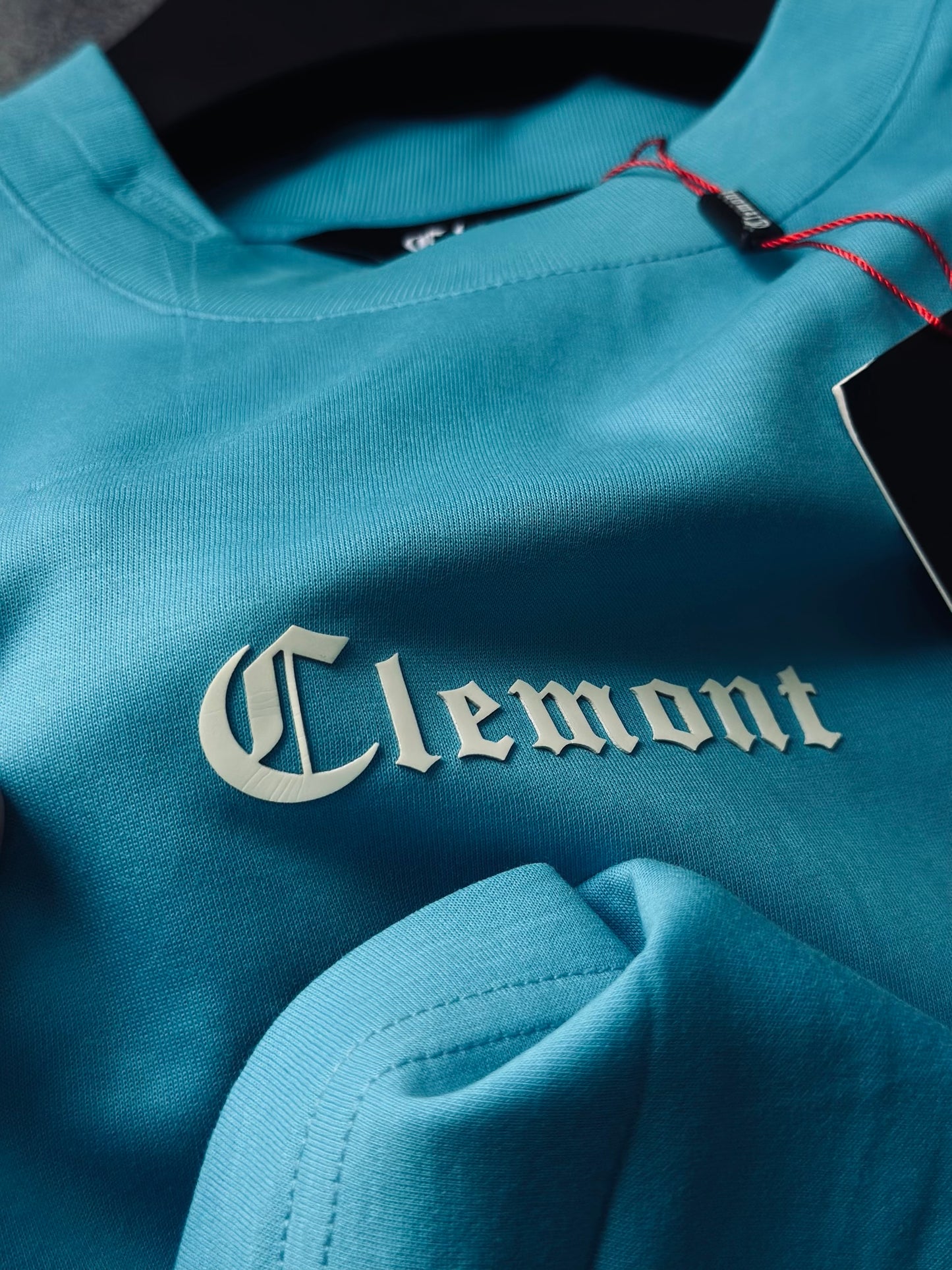 CAMISETA SLIM CLE AZUL CLASICO