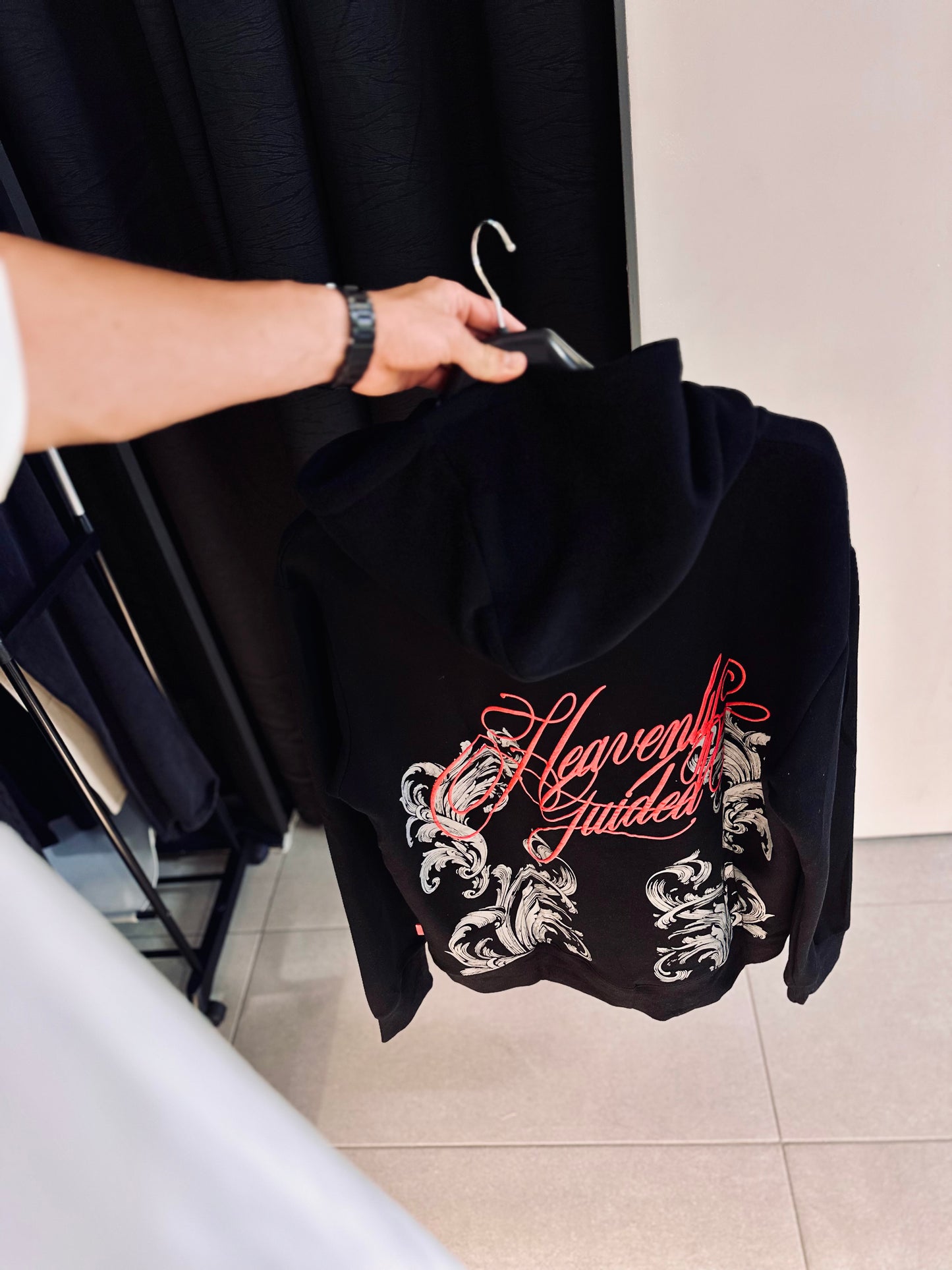 HOODIE CLE NEGRO HEAVENLY