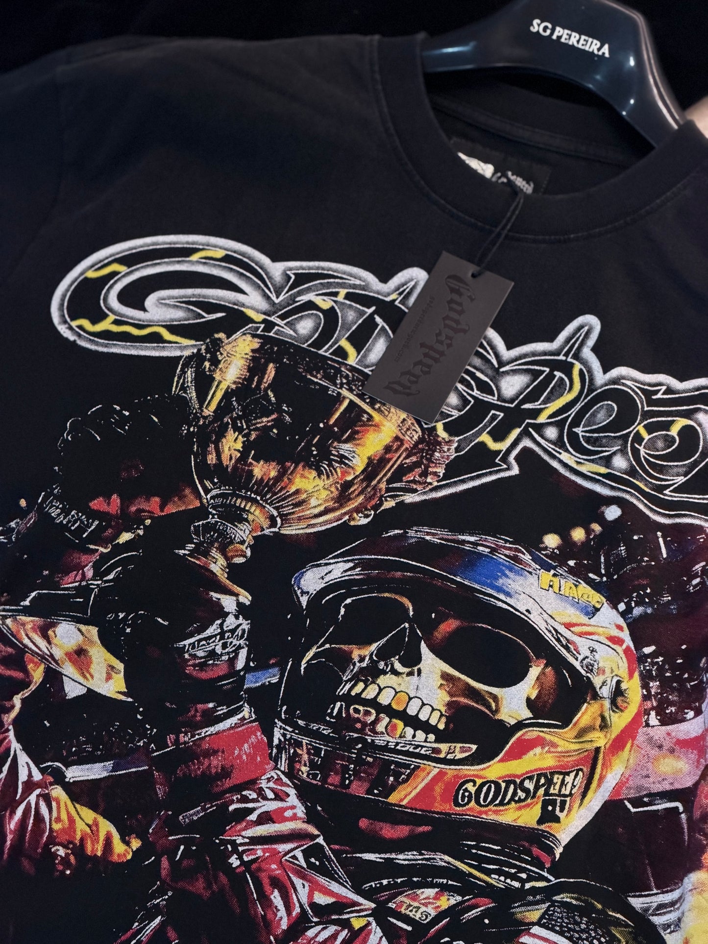 CAMISETA OVERSIZE GOD GRIS CAMPEON
