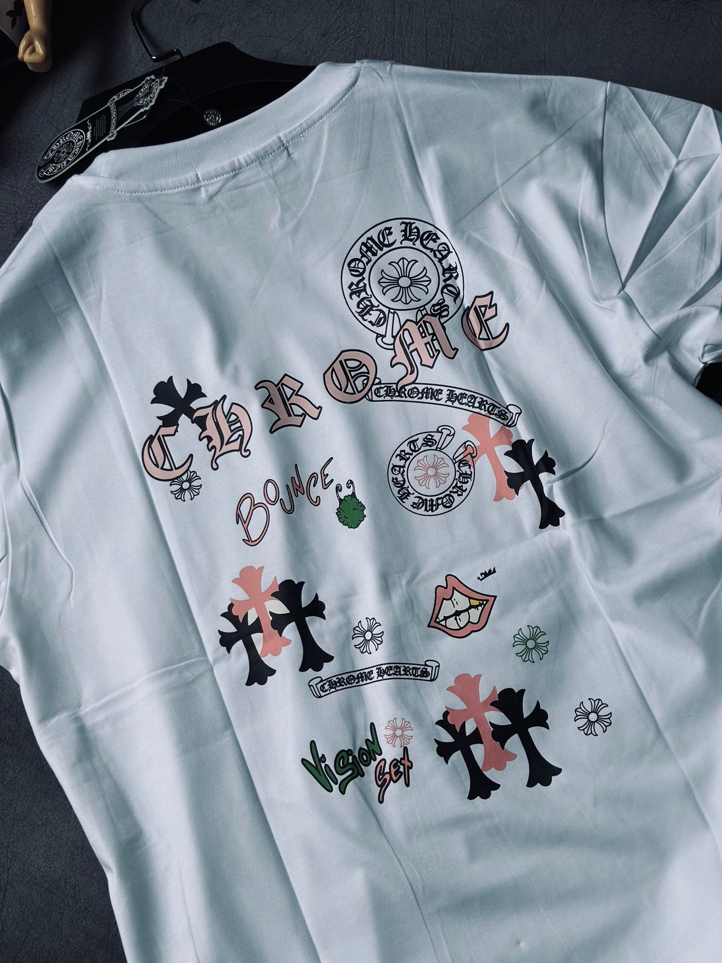 CAMISETA OVERSIZE CHR BLANCA VISION