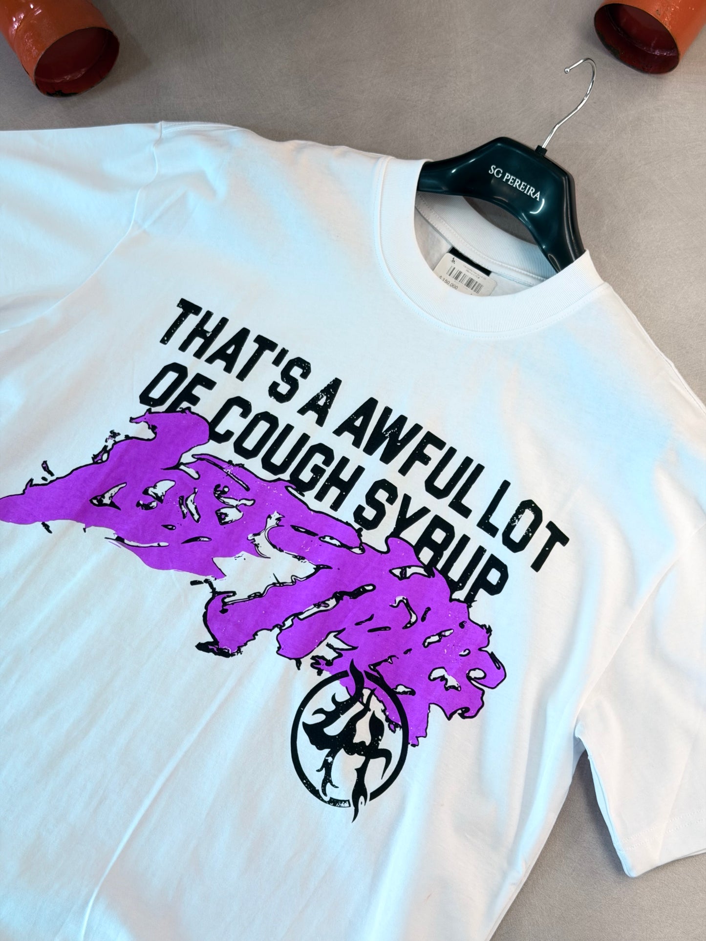 CAMISETA OVERSIZE LOS BLANCA SYRUP