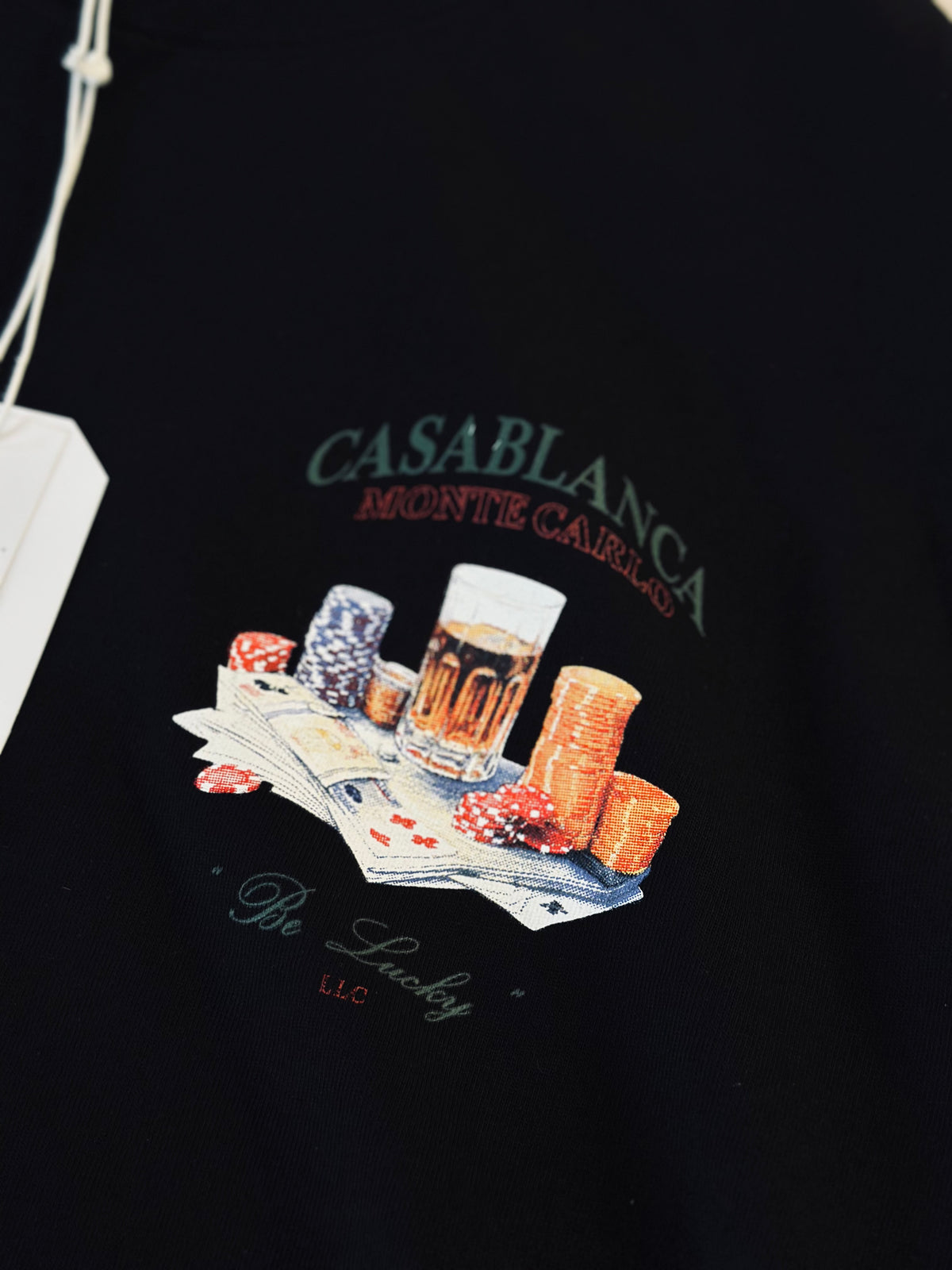 CAMISETA OVERSIZE CAS NEGRA MONTECARLO