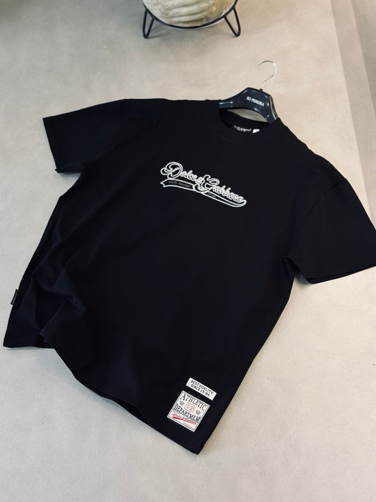 CAMISETA OVERSIZE DOL NEGRA DOLCE TEJIDO