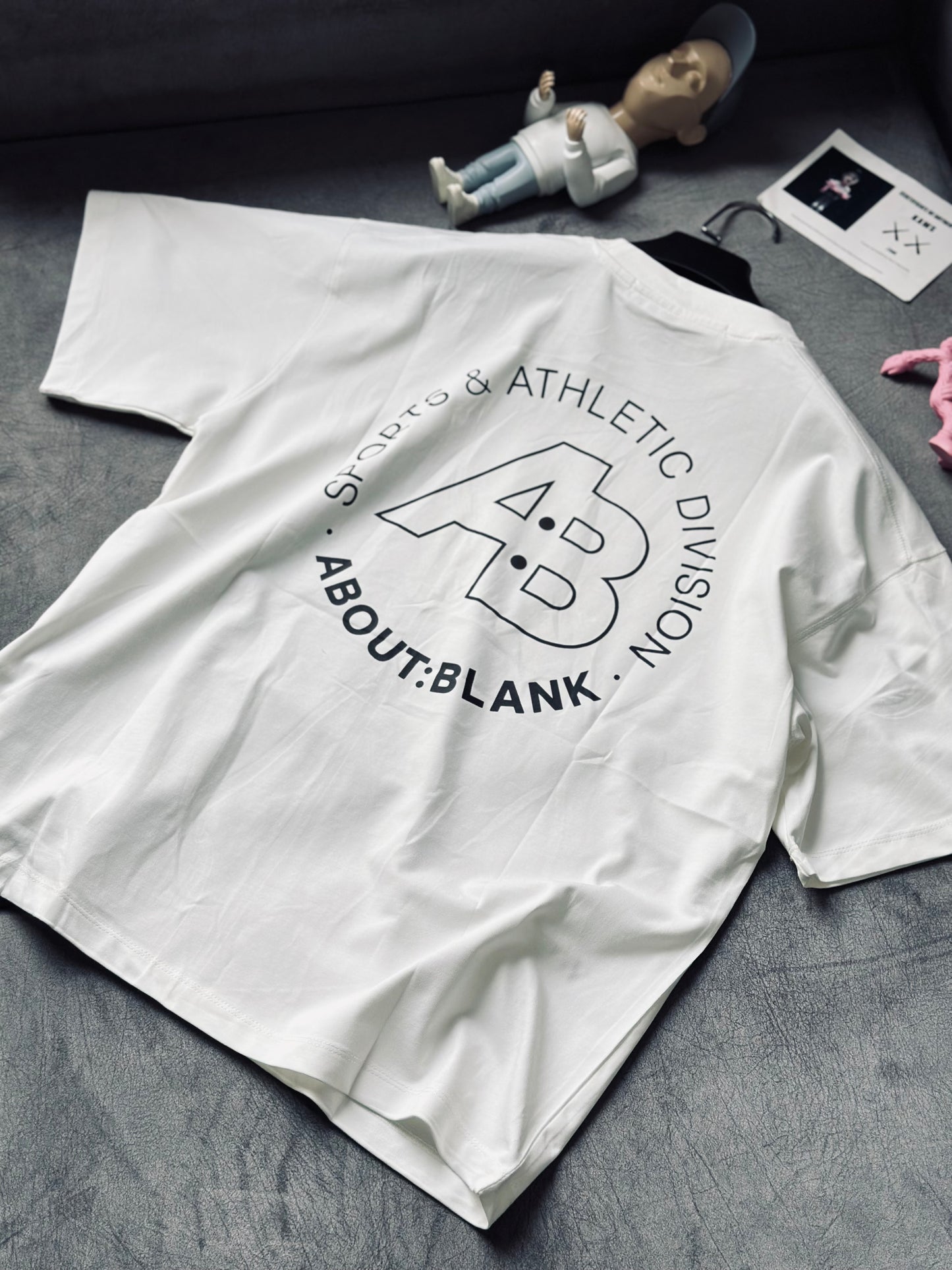 CAMISETA OVERSIZE ABO BLANCA AB