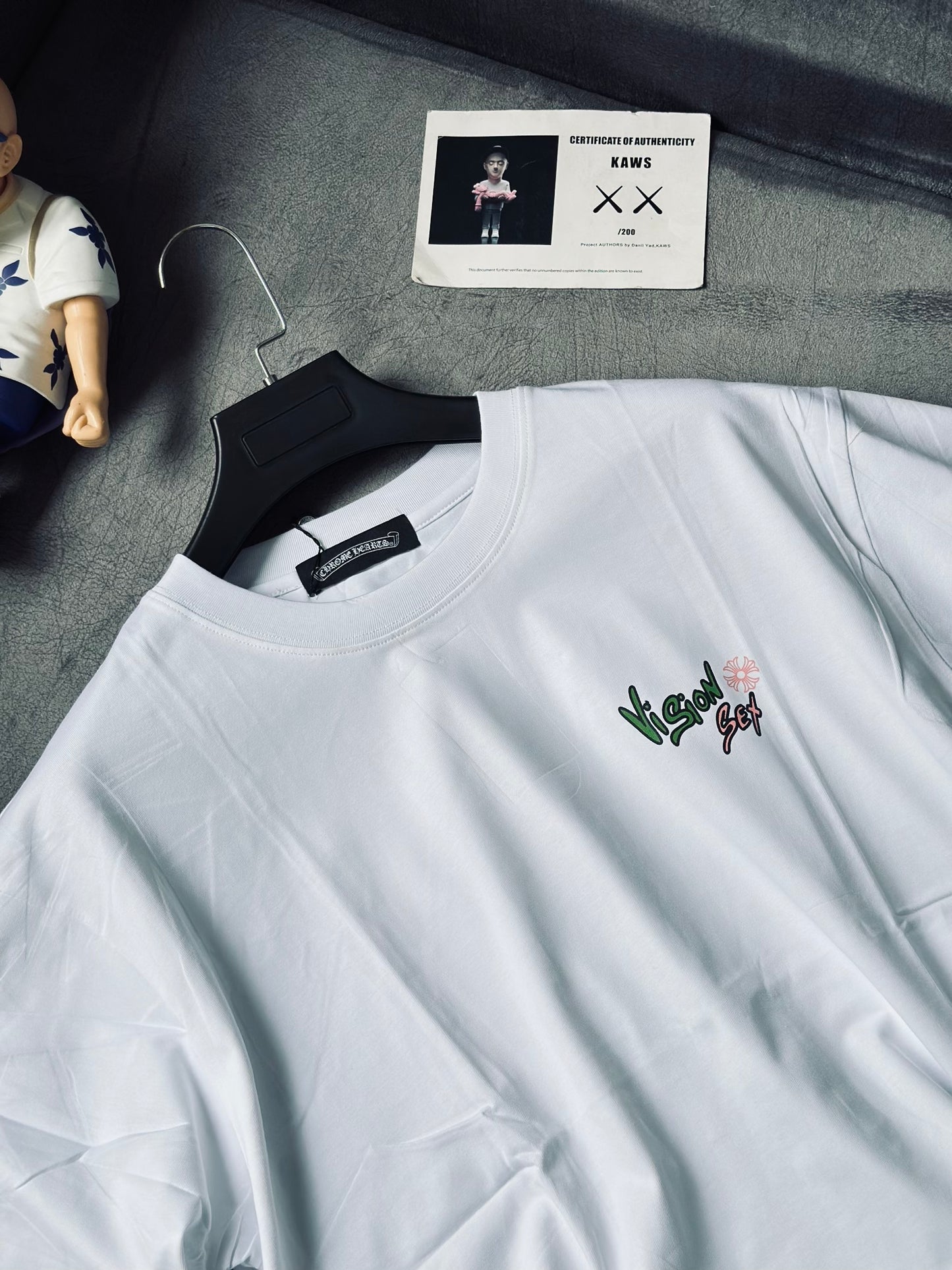 CAMISETA OVERSIZE CHR BLANCA VISION