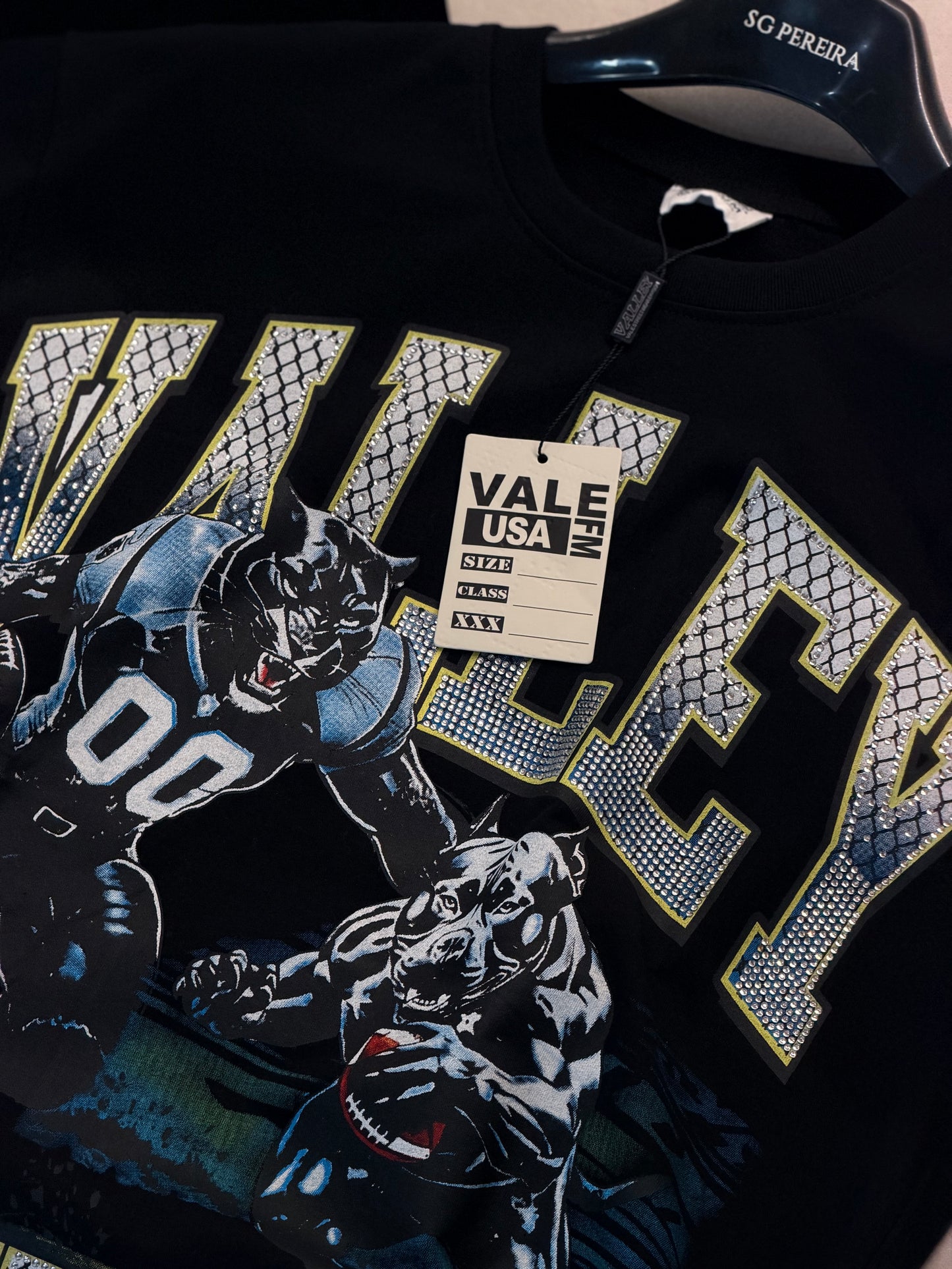 CAMISETA OVERSIZE VAL NEGRA PANTERA