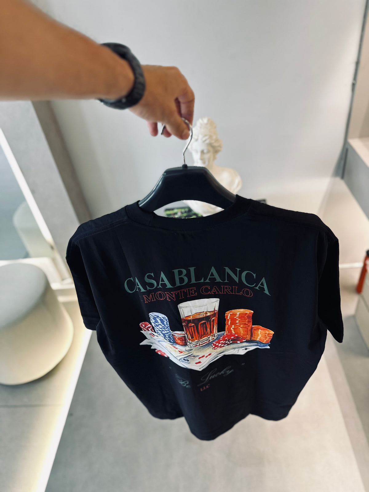 CAMISETA OVERSIZE CAS NEGRA MONTECARLO