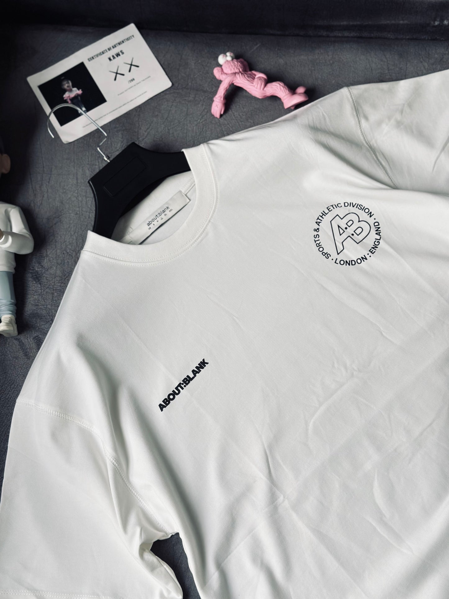 CAMISETA OVERSIZE ABO BLANCA AB