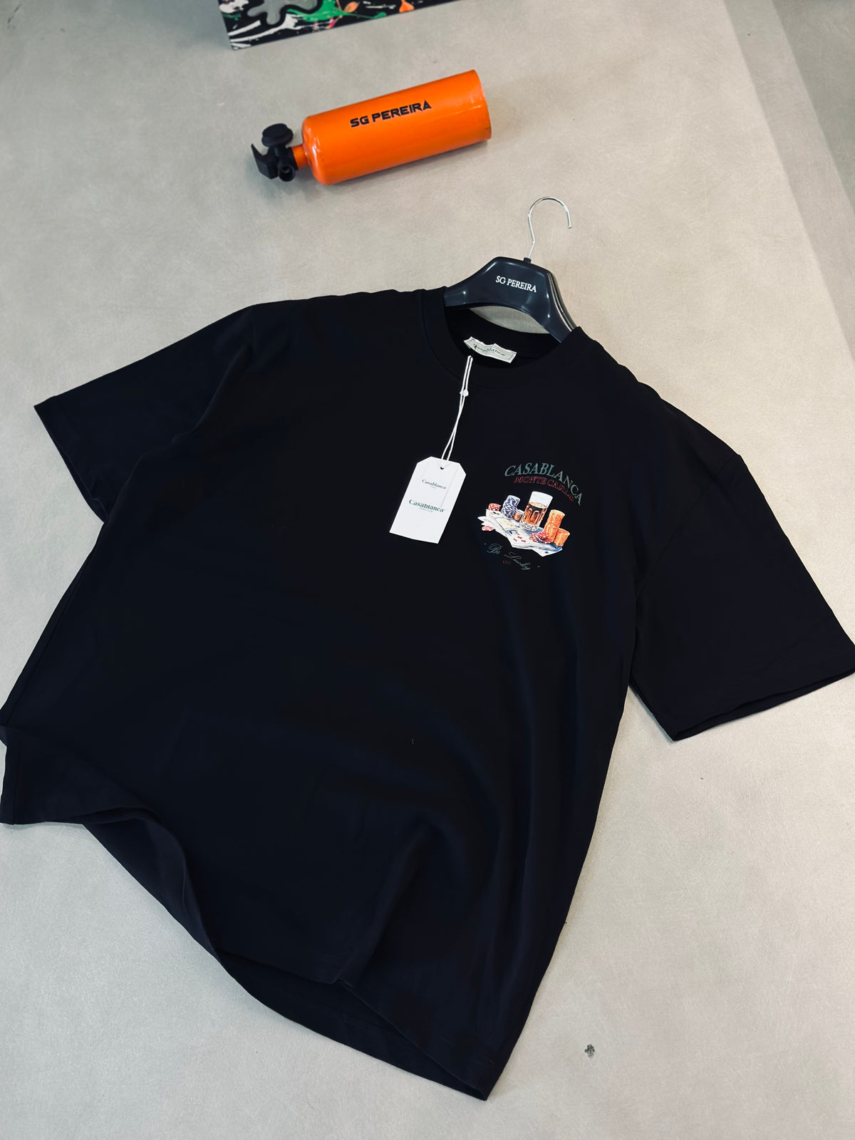 CAMISETA OVERSIZE CAS NEGRA MONTECARLO