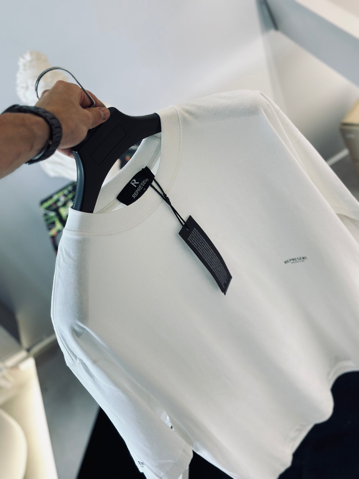 CAMISETA OVERSIZE REP BLANCA BASICA