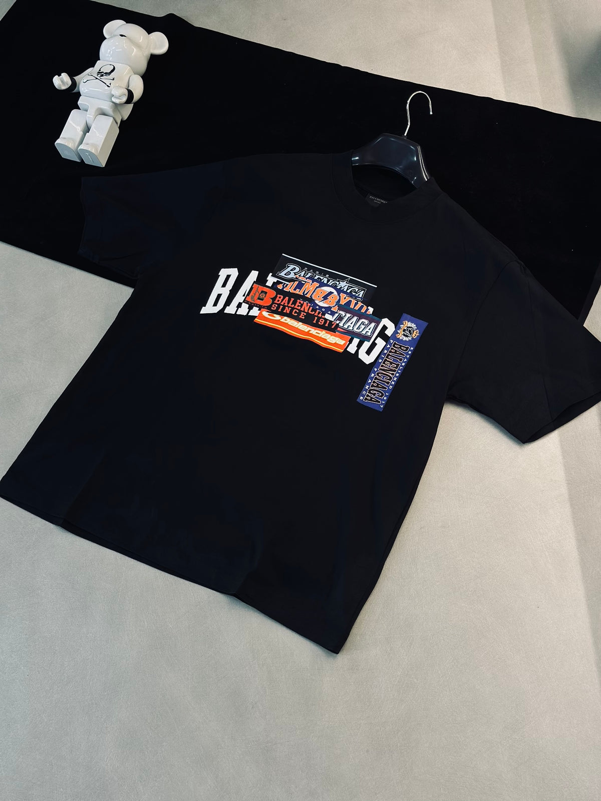 CAMISETA OVERSIZE BAL NEGRA BB