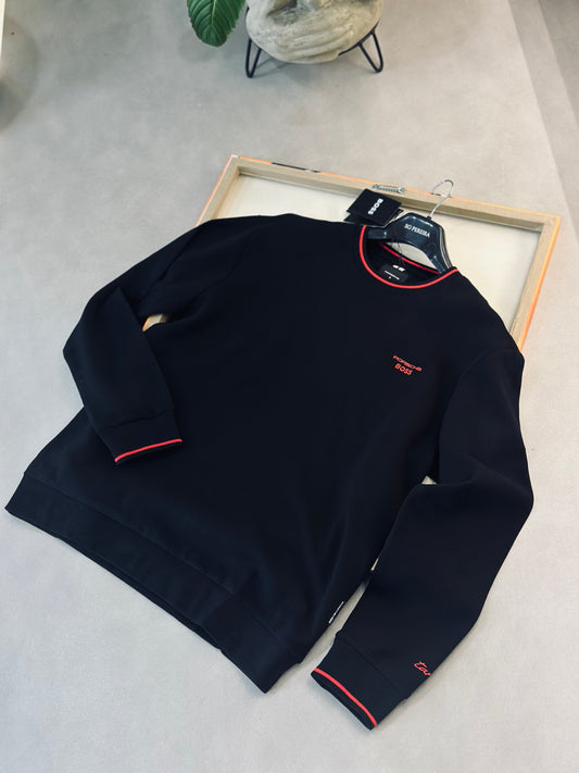 CAMIBUZO BOS NEGRO PORSHE ROJO