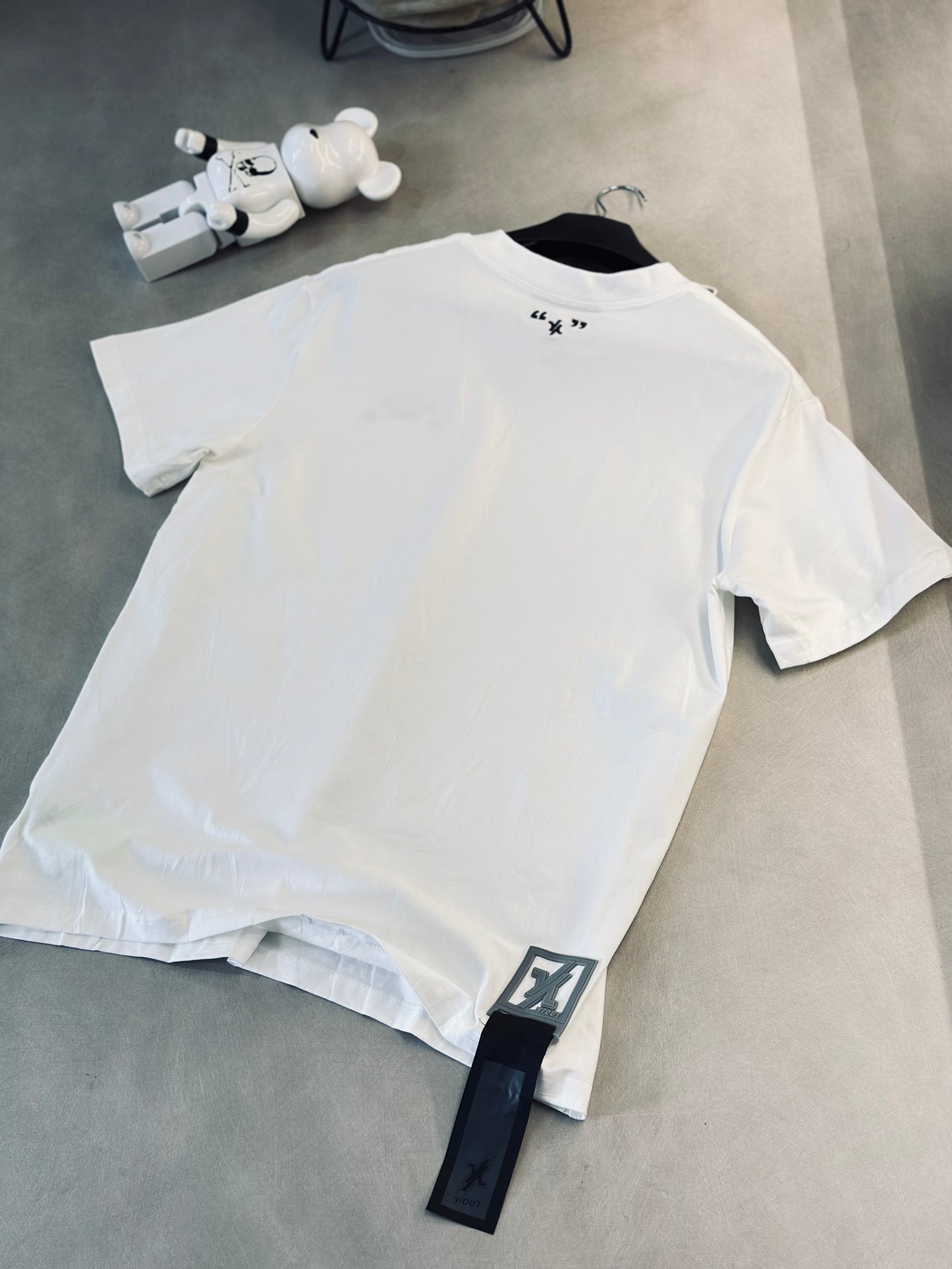 CAMISETA SLIM YOU BLANCA ESTRELLAS TEJIDO