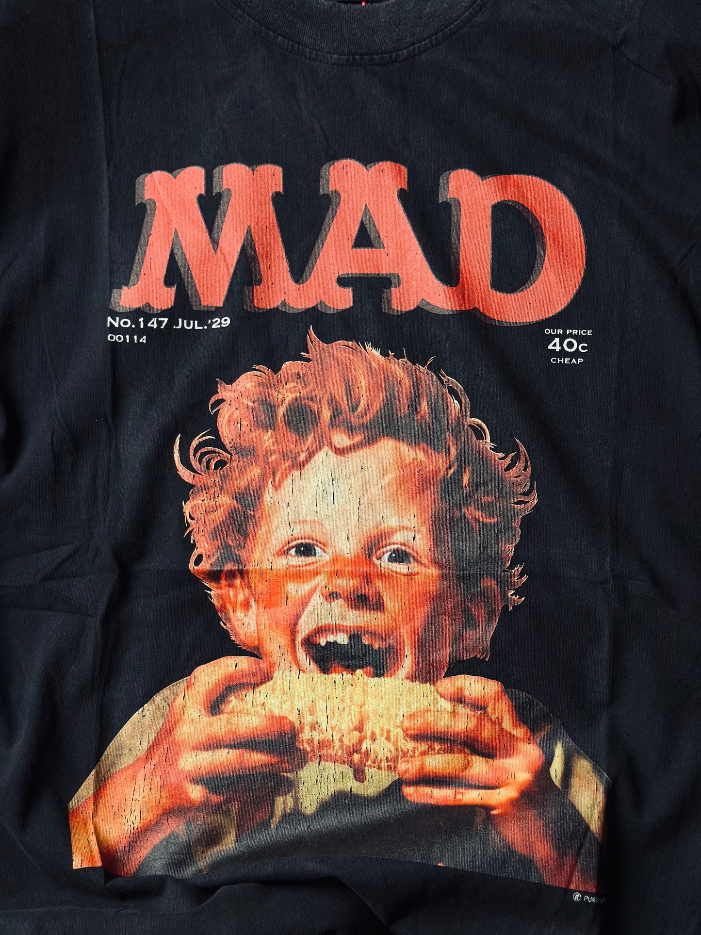 CAMISETA OVERSIZE PUR NEGRA MAZORCA