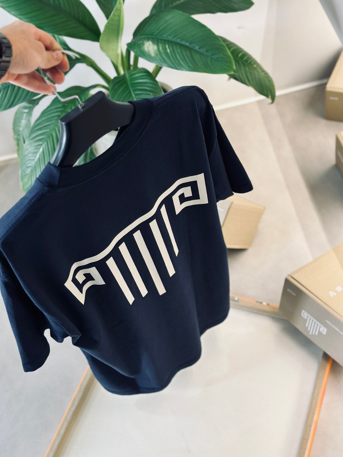CAMISETA ARTD AZUL MARINO PORTICO