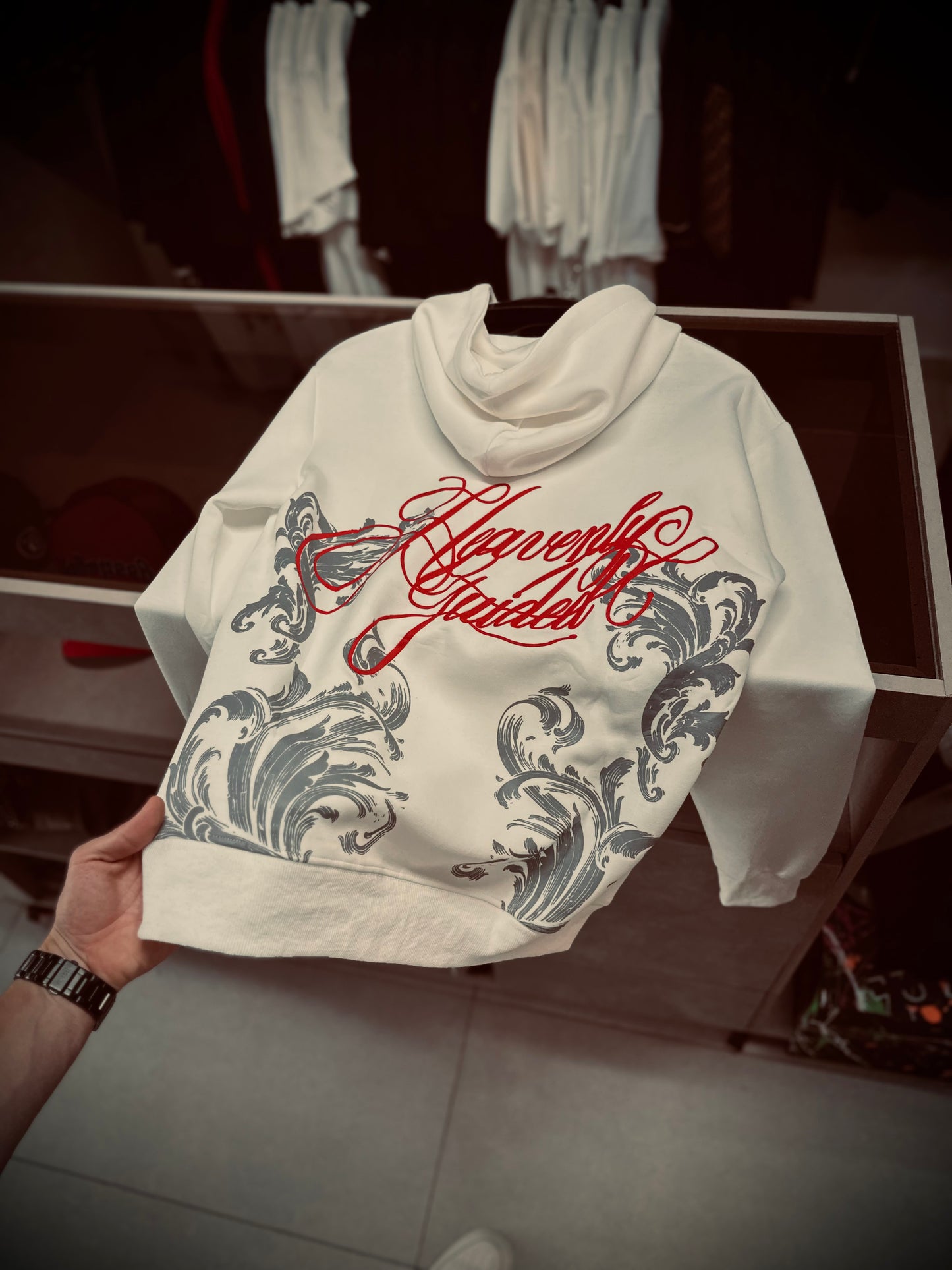 HOODIE CLE BLANCO HEAVENLY