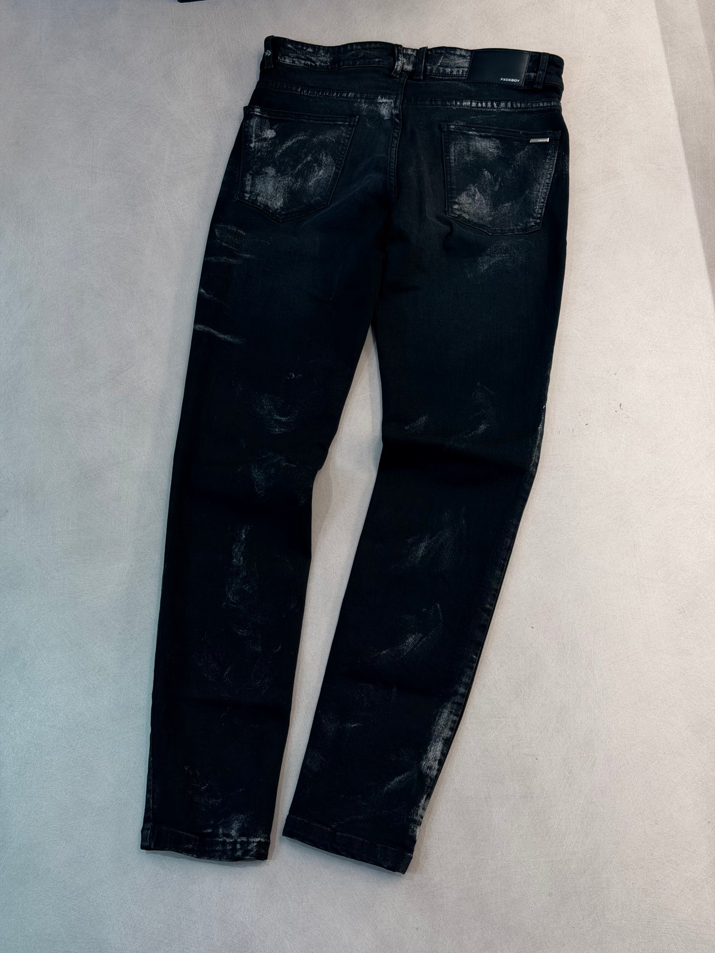 JEAN FXC SKINNY NEGRO SARGA