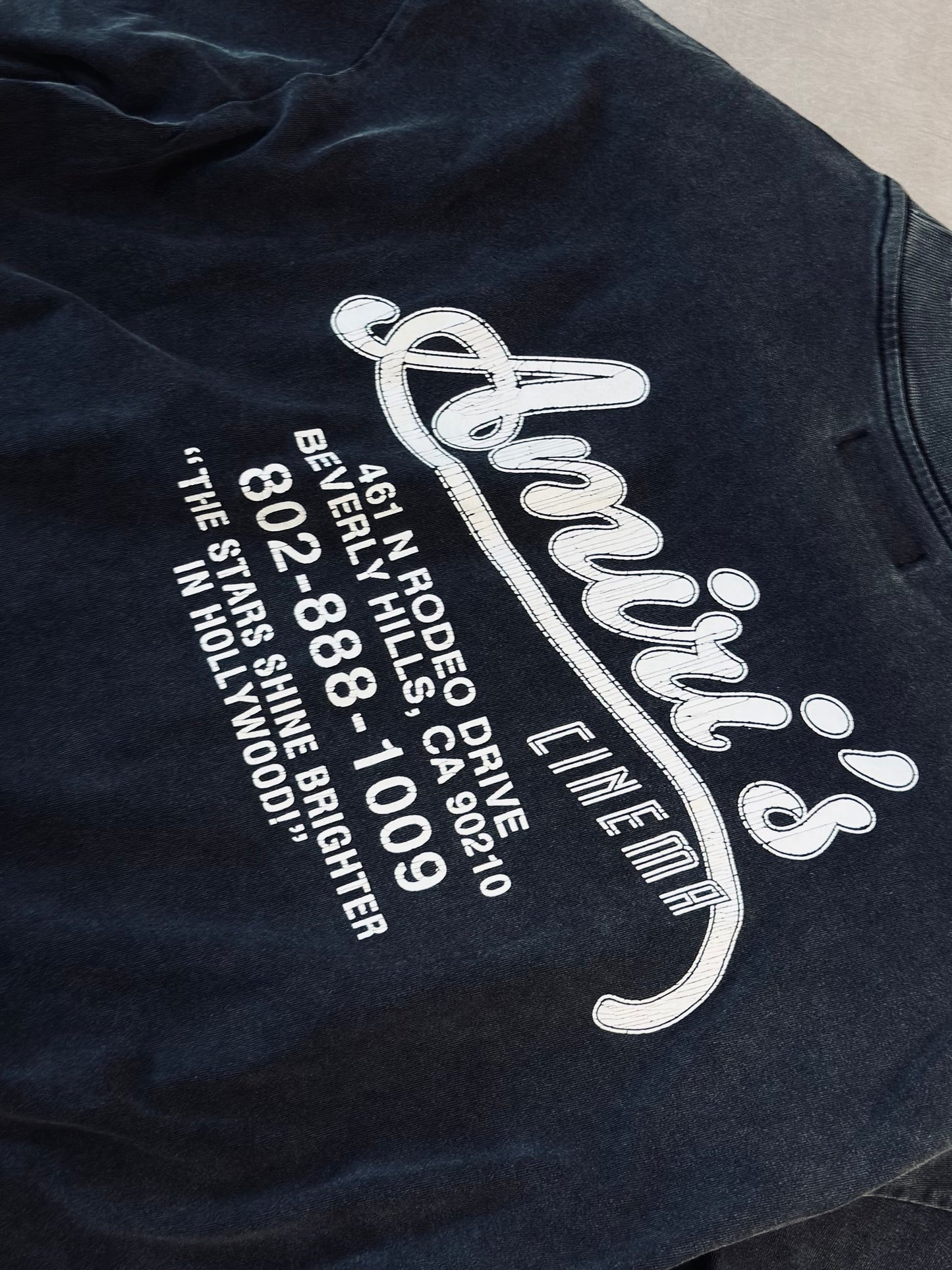 CAMISETA OVERSIZE AMI GRIS CINEMA