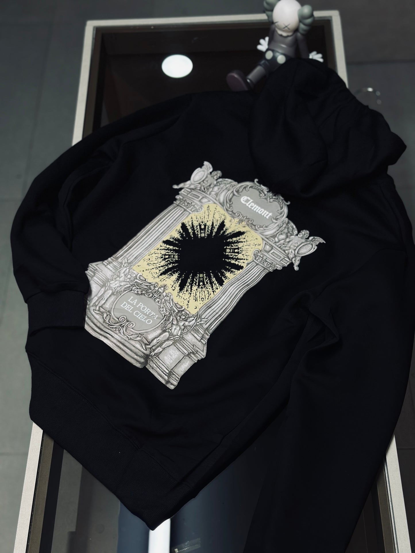 HOODIE CLE NEGRO MARCO CAFÉ