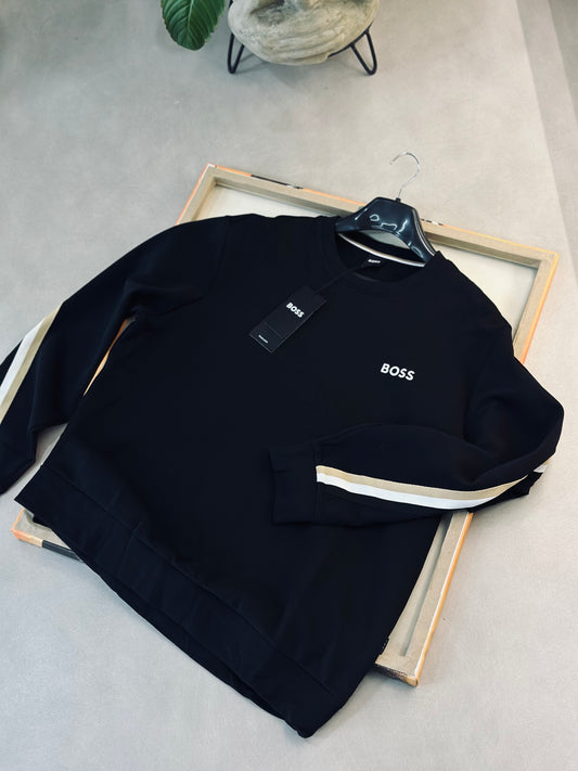 CAMIBUZO BOS NEGRO DISEÑO MANGAS