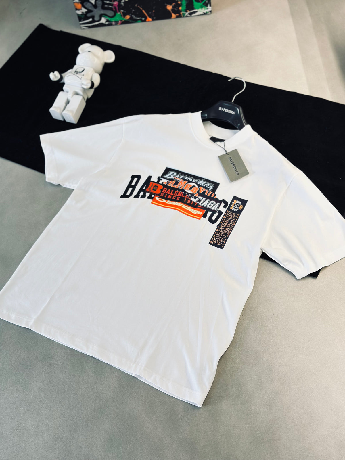 CAMISETA OVERSIZE BAL BLANCA BB