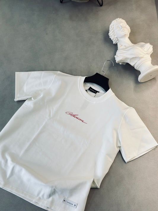 CAMISETA OVERSIZE AUR BLANCA CAMIONETAS