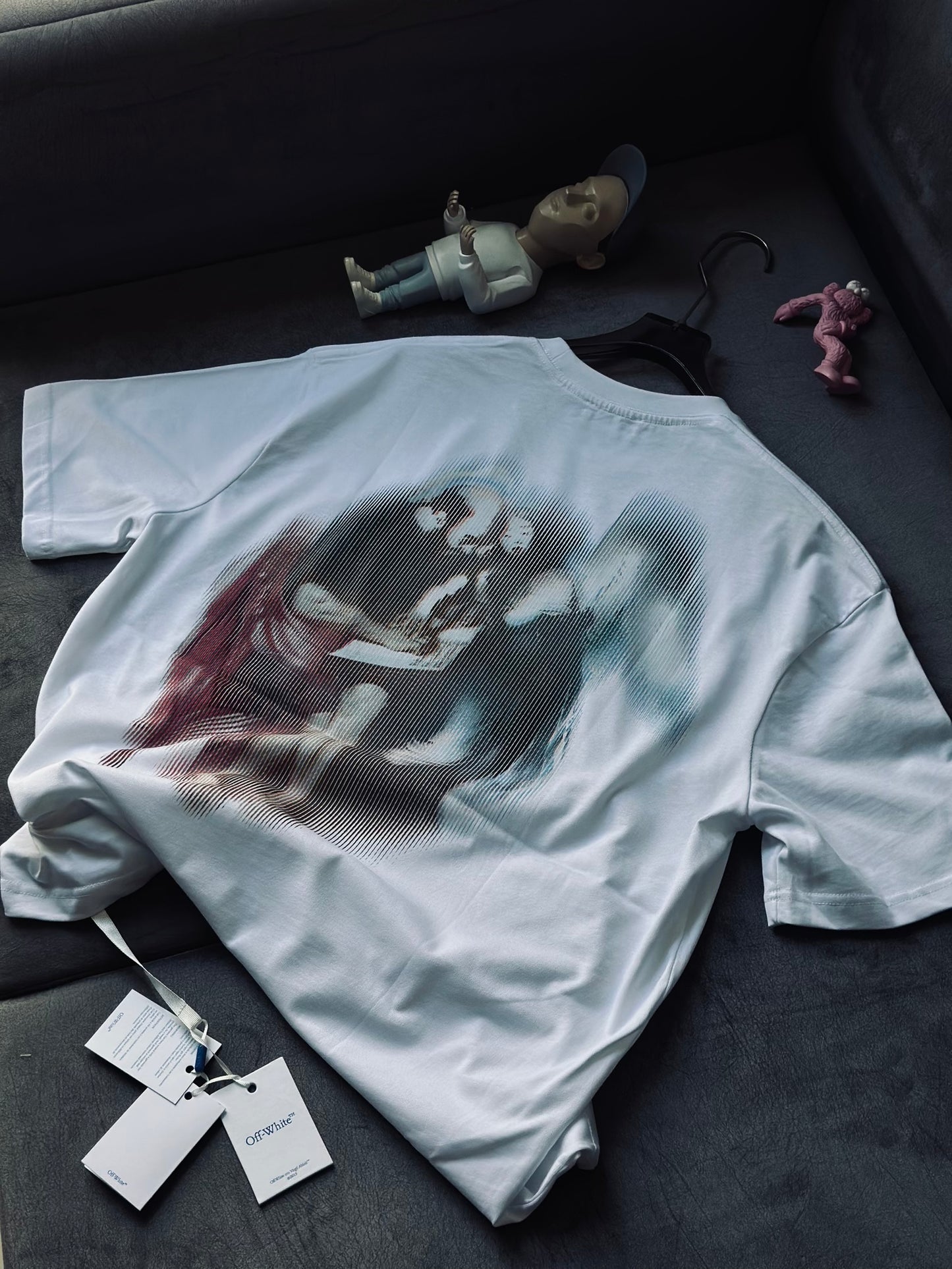 CAMISETA OVERSIZE TC OFF BLANCA LLL