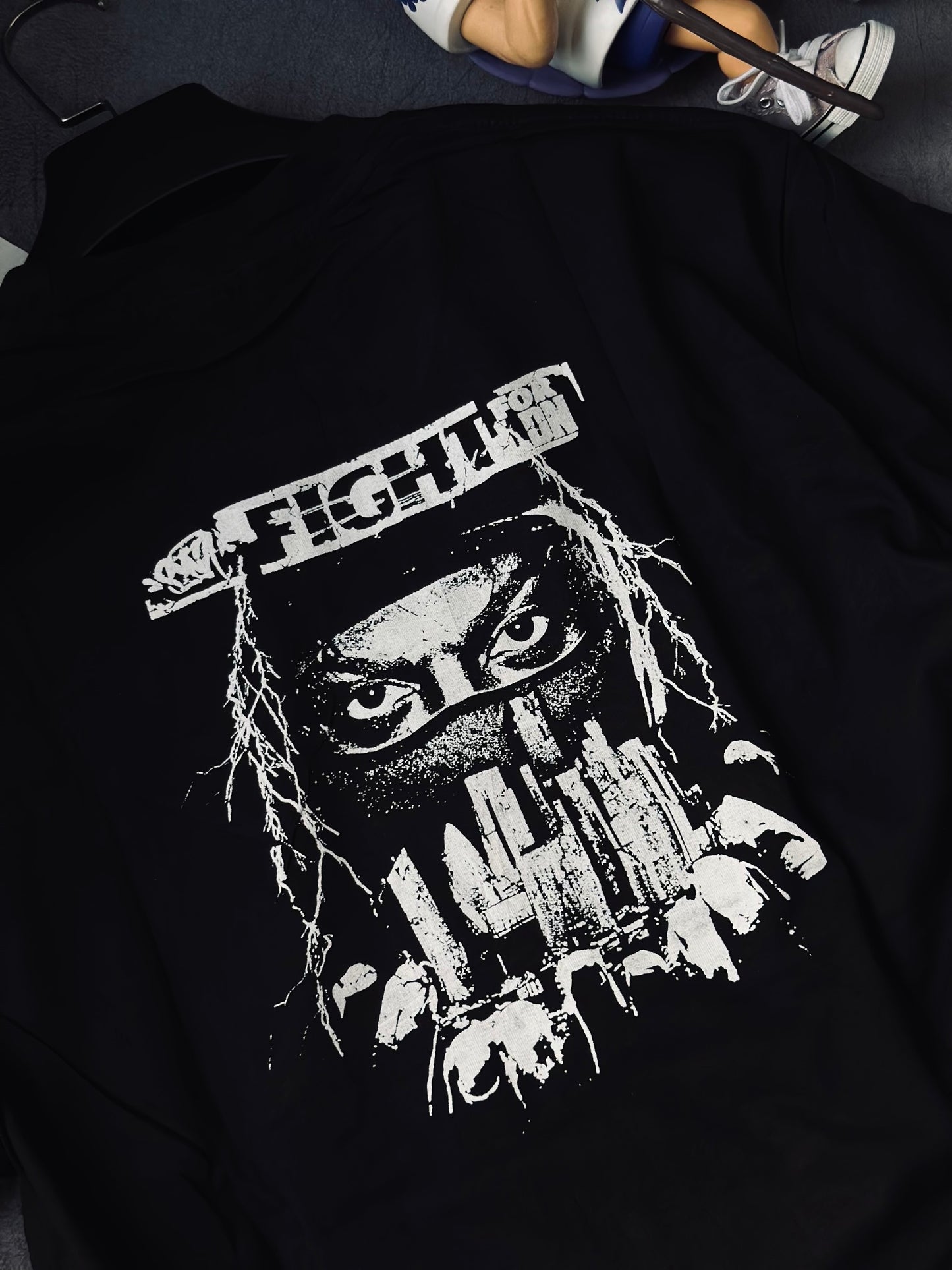 CAMISETA OVERSIZE SYN NEGRA SINCE 23