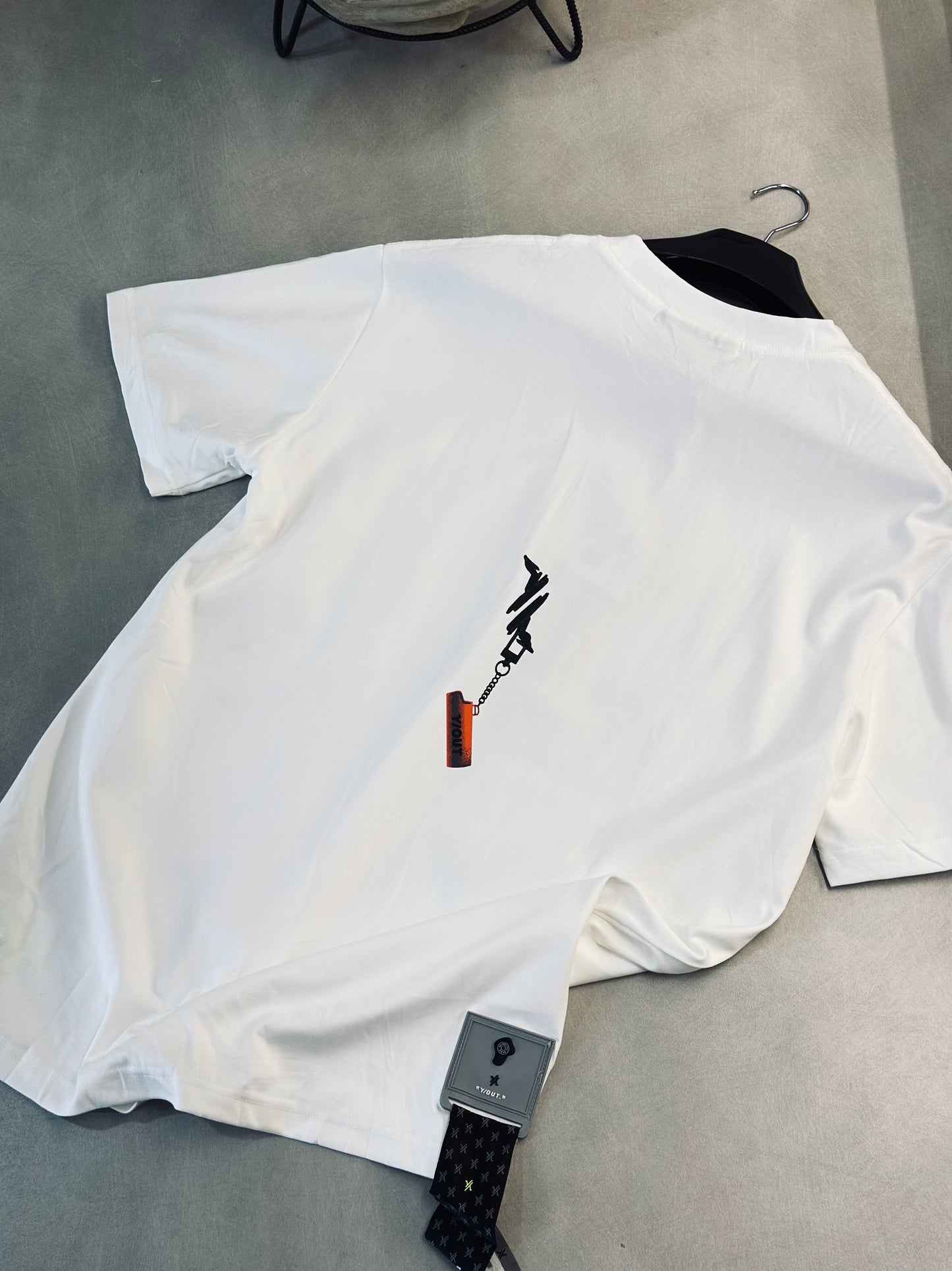 CAMISETA SLIM YOU BLANCA LLAVERO