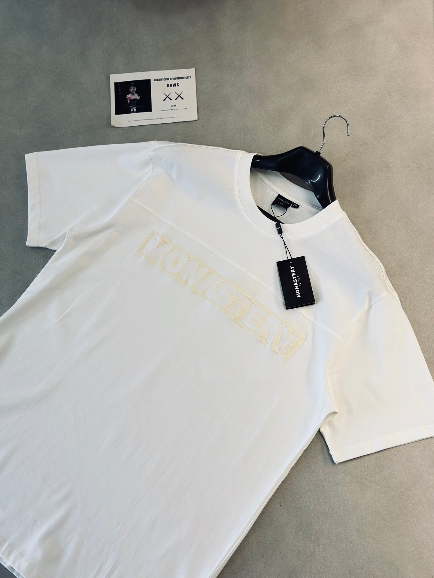 CAMISETA SLIM MON BLANCA MON DELINEADO GOMA