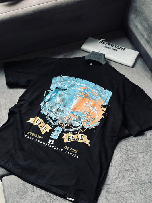 CAMISETA OVERSIZE REP NEGRA CHAMPION 2