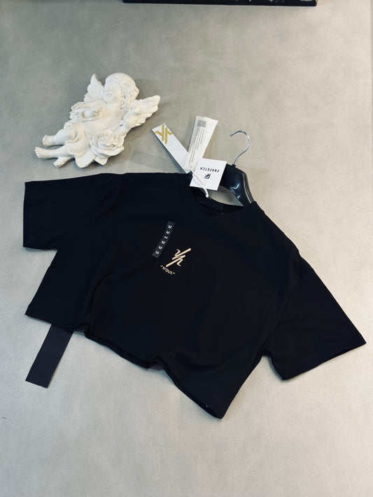 CROPTOP OVERSIZE YOU NEGRA YY CAFÉ