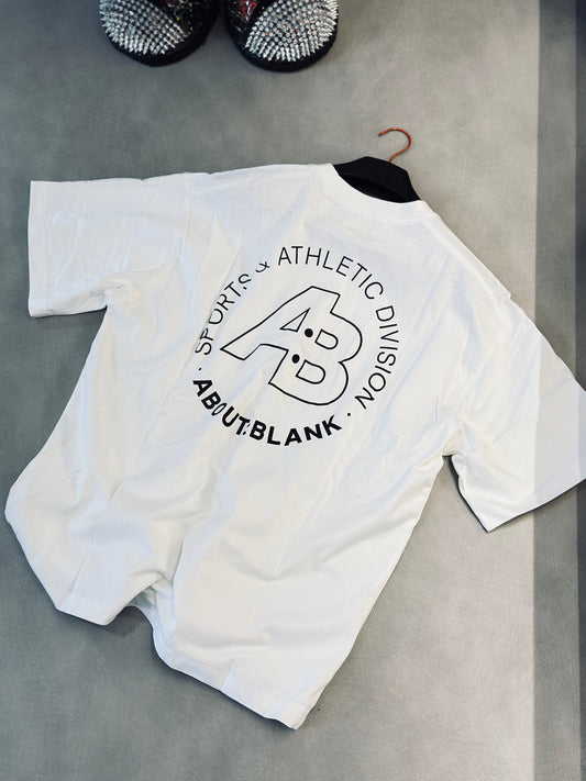CAMISETA OVERSIZE ABO BLANCA A:B