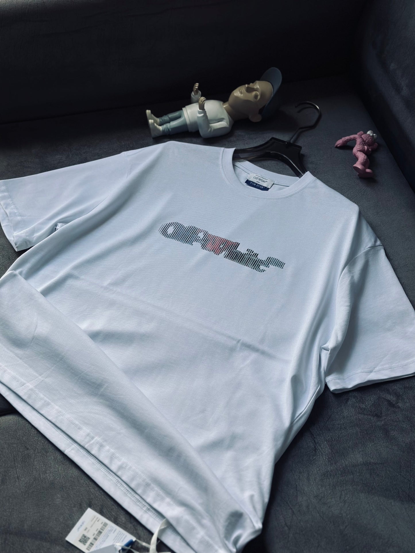 CAMISETA OVERSIZE TC OFF BLANCA LLL