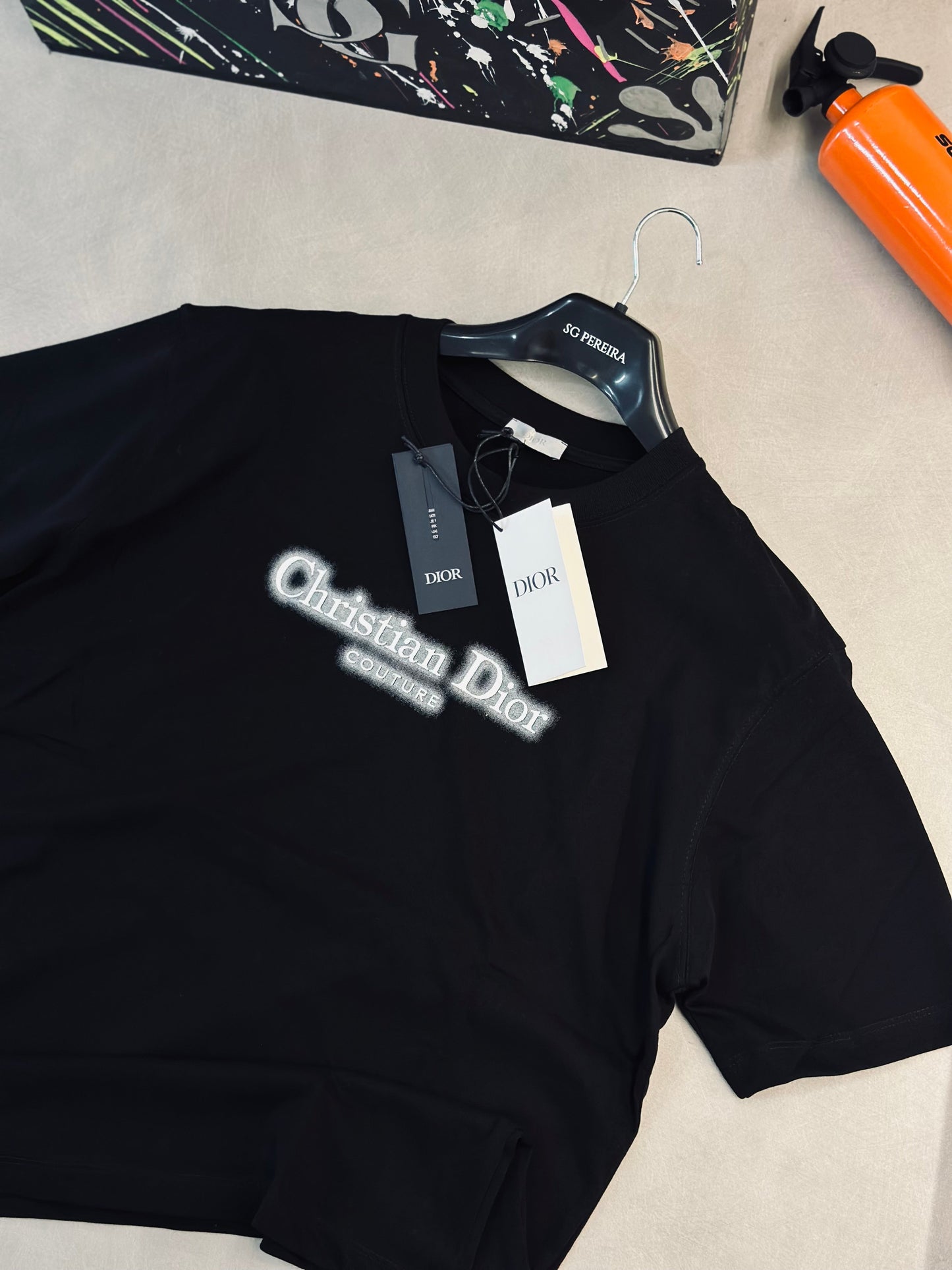 CAMISETA OVERSIZE CHR NEGRA COUTU BLA