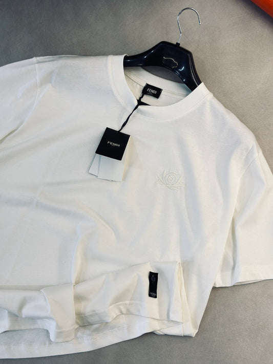 CAMISETA OVERSIZE FEN BLANCA TEJIDO TRAS