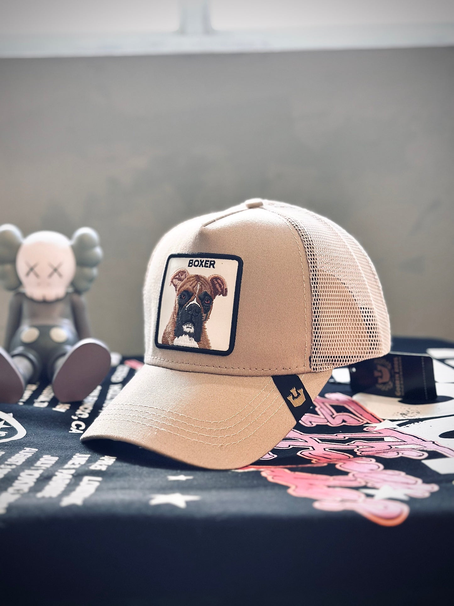 GORRA PREMIUM GOO CAQUI BOXER