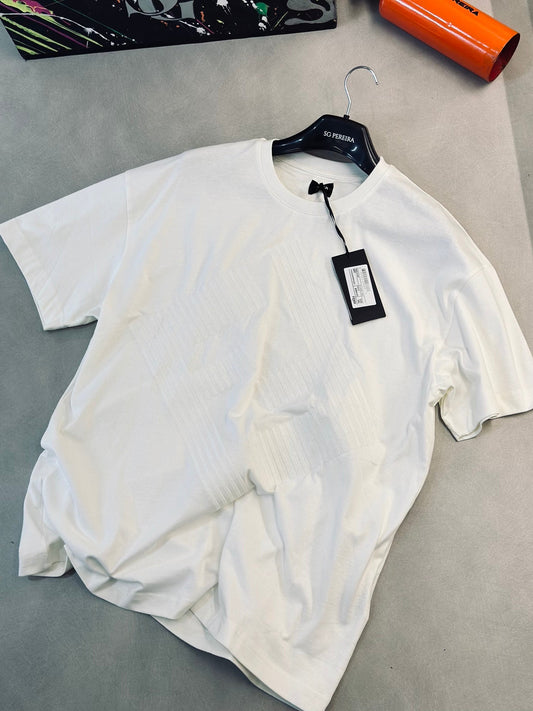 CAMISETA OVERSIZE FEN BLANCA LOG TEJIDO